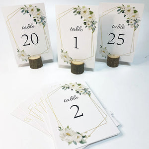 イベント・結婚式装飾｜天然木製プレースカードホルダー10個セット