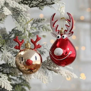 イベント・クリスマス装飾｜エルククリスマスボールオーナメント