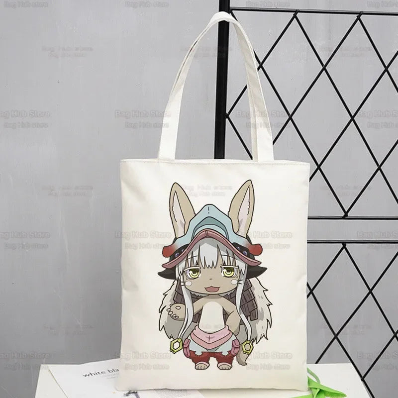 |ノベルティ用品 | メイドインアビス キャンバストートバッグ | 34×38c