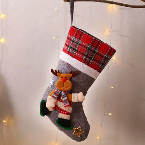 イベント・クリスマス装飾｜クリスマスブーツ型ギフトバッグ