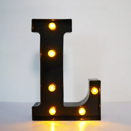 【LED装飾】LEDライト・デコレーションライト（アルファベット/数字）