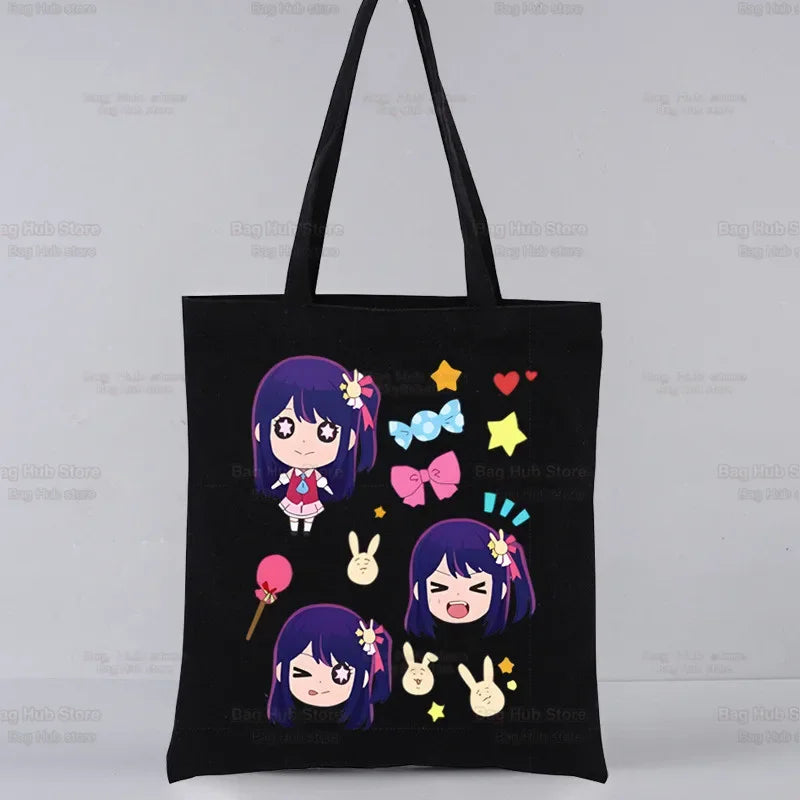|ノベルティ用品 | 推しの子柄プリントトートバッグ | 34×40c