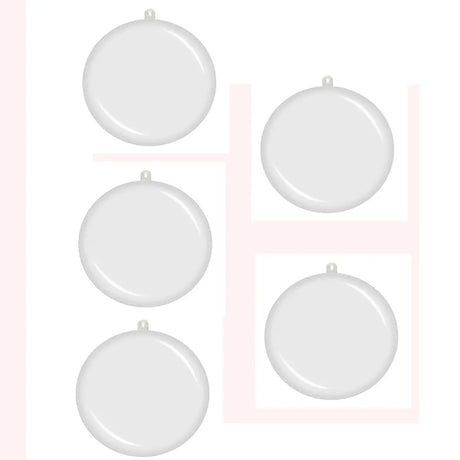 イベント・クリスマス装飾｜透明クリスマスオーナメントボール5/10個セット