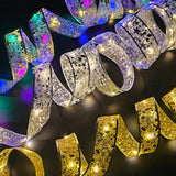 イベント・クリスマス装飾｜キラキラ輝くLEDリボンライト (1～10M)