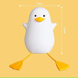 【インテリア用LEDライト】カワイイ！あひる型LEDライト