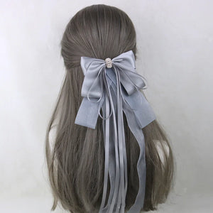 イベント・ハロウィングッズ｜メイド風 特大リボンヘアアクセサリー