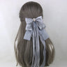 イベント・ハロウィングッズ｜メイド風 特大リボンヘアアクセサリー