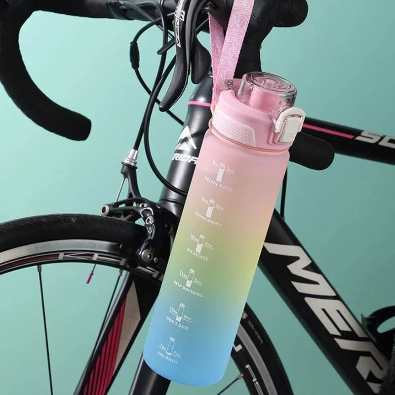 |イベント・ノベルティ用品 | タイムマーカー付きグラデーションウォーターボトル | 1000ml