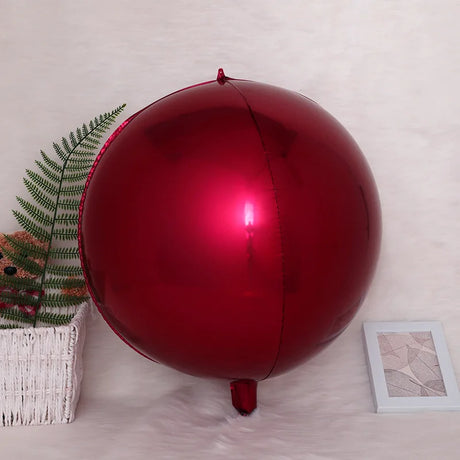 イベント・クリスマス装飾｜4Dホログラフィックラウンドバルーン