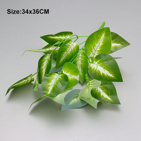人工植物・ヤシの葉・背景・アクセサリー