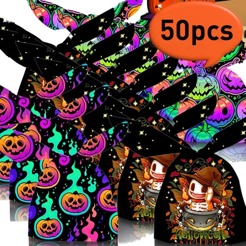 イベント・ハロウィングッズ｜カラフルキャンディバッグ