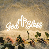God Bless  LEDネオンサイン（ネオン看板） USB電源