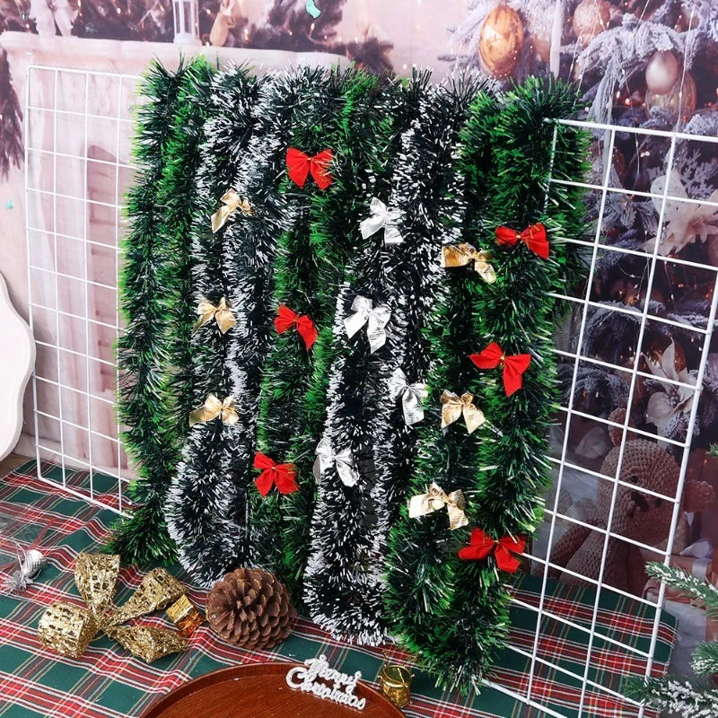 イベント・クリスマス装飾｜リボン＆ティンセルデコレーション