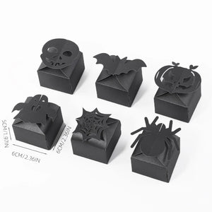 イベント・ハロウィングッズ｜12個入り 3Dペーパーギフトボックス