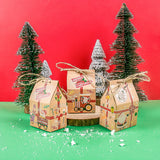 イベント・クリスマス装飾｜クラフト紙製 ギフト用ボックスセット( 20個入）