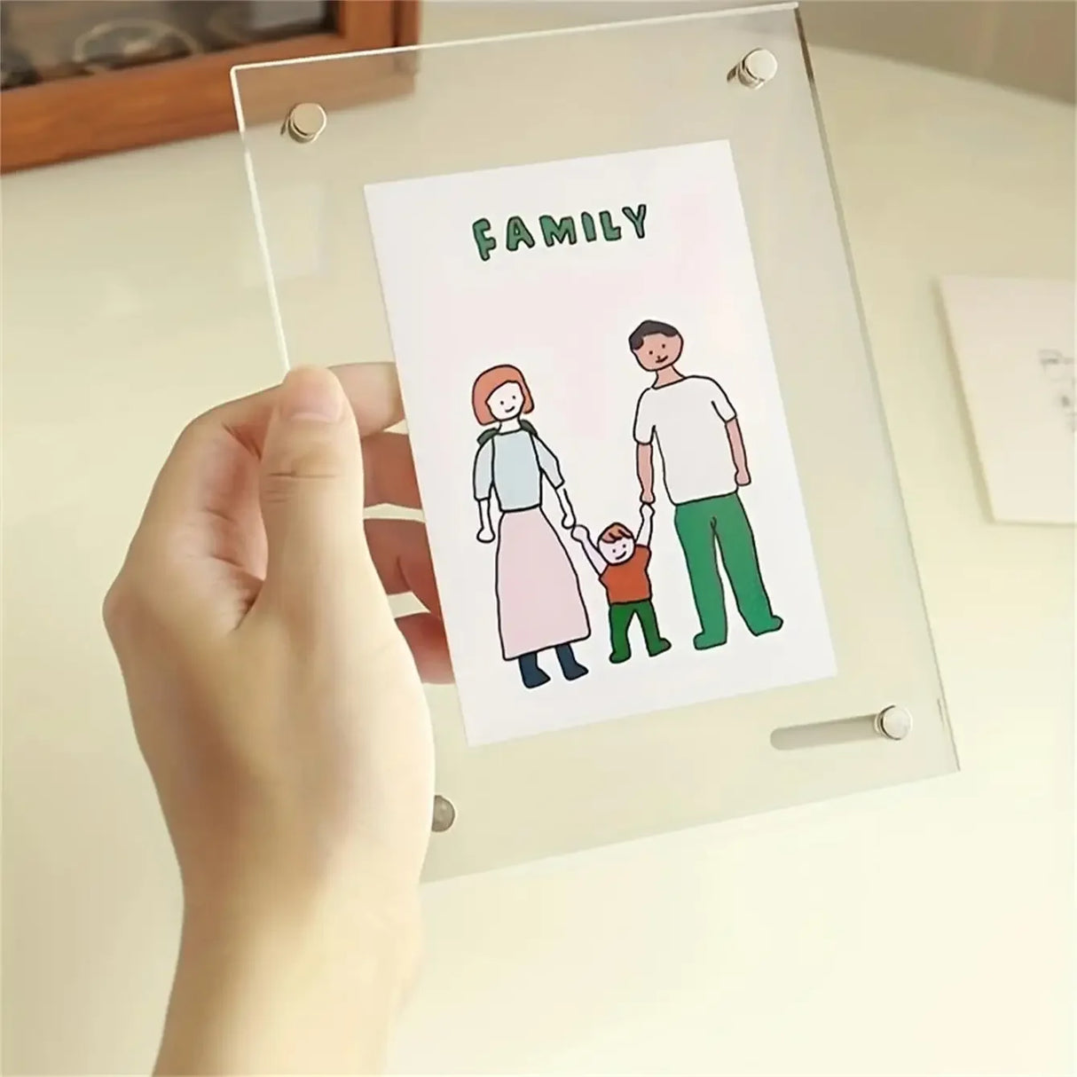 結婚式・インテリア装飾｜アクリル透明フォトフレーム