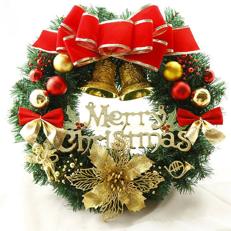 イベント・クリスマス装飾｜玄関ドアリース 30CM