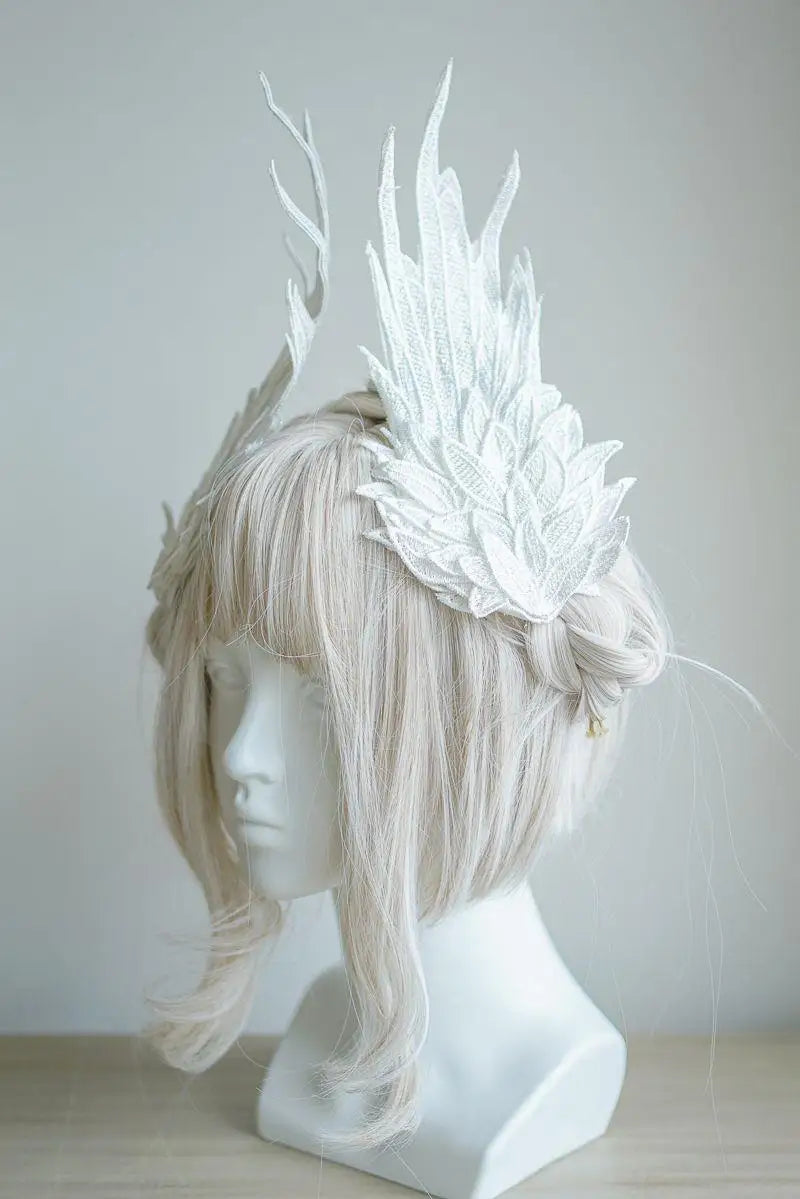 イベント・ハロウィングッズ｜エンジェル風ヘアクリップ