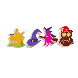 イベント・ハロウィングッズ｜木製DIYカボチャ装飾品セット