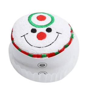 クリスマスグッズ・ ノベルティ用品｜クリスマスラッピング ハンドタオル|30×30c