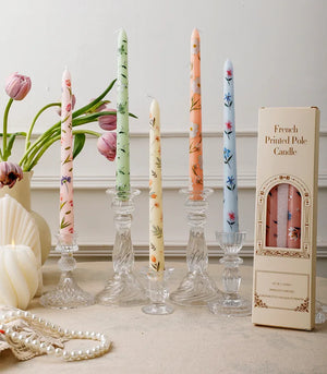 ヨーロピアンスタイルのロングキャンドル