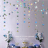 イベント・クリスマス装飾｜虹色ホログラフィックガーランド