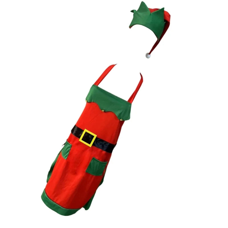 イベント・クリスマスグッズ｜クリスマス妖精エプロン＆帽子セット