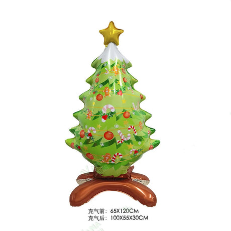 イベント・クリスマス装飾｜特大スタンディングサンタクロースバルーン