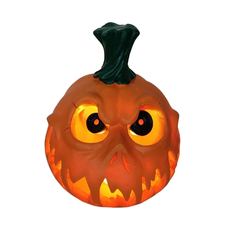 ハロウィン用スカルデザインかぼちゃライト