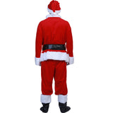 イベント・クリスマスグッズ｜大人用サンタクロースコスチューム7点セット(L～XXL)