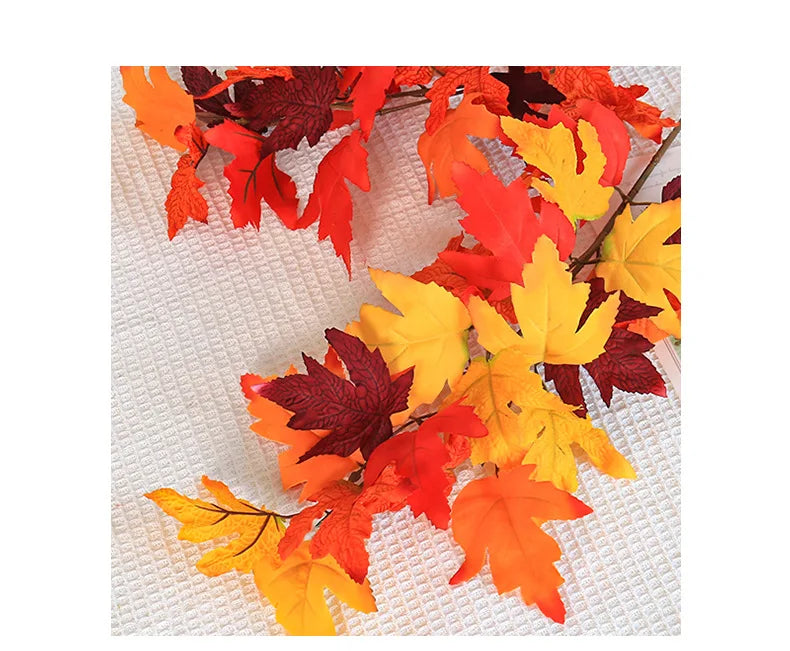 イベント・ハロウィングッズ｜70cm 秋色メープルリーフ
