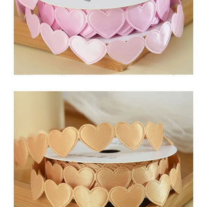 バレンタインハートサテンリボン 10ヤード