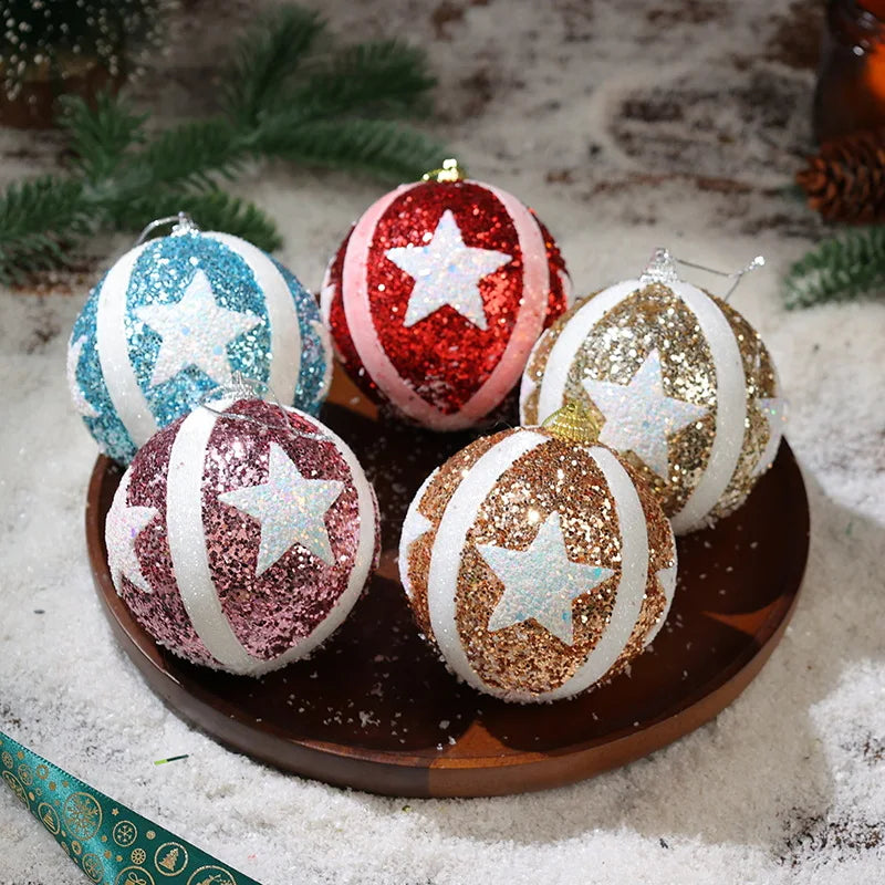イベント・クリスマス装飾｜カラフルフォームボールオーナメント
