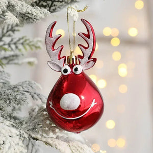 イベント・クリスマス装飾｜エルククリスマスボールオーナメント