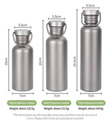 |イベント・ノベルティ用品 | チタンウォーターボトル | 500ml/600ml/750ml