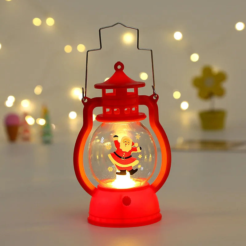 イベント・クリスマス装飾｜サンタクロースLEDランタンライト