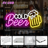 COLD Beer ネオンサイン