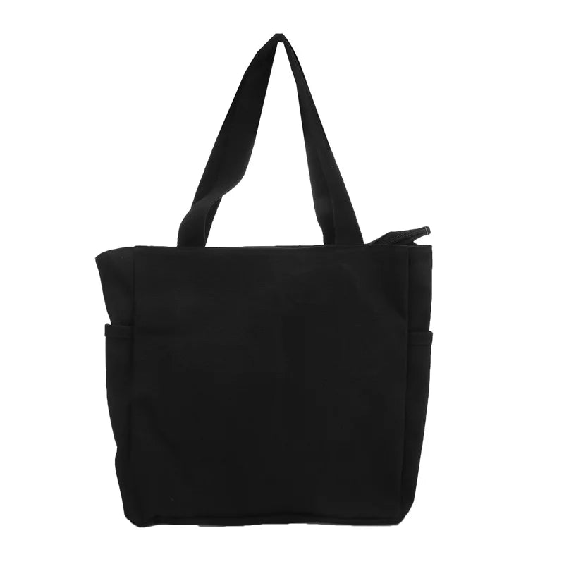 |ノベルティ用品 | ファスナー付きキャンバストートバッグ