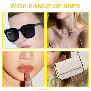 ゴールドトーンメタルアラビア数字値札セット