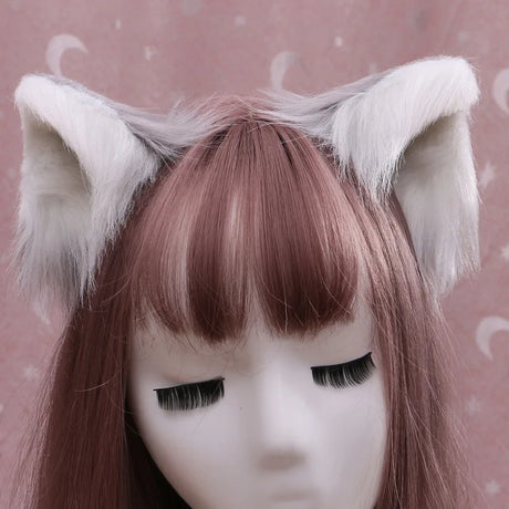 イベント・ハロウィングッズ｜猫耳ロリータ ヘアアクセサリー