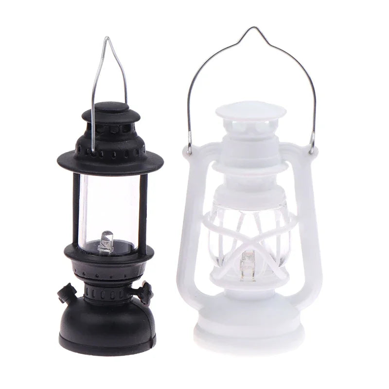 イベント・ハロウィングッズ｜LEDレトロ型ミニランタン( 6cm～6.5cm）