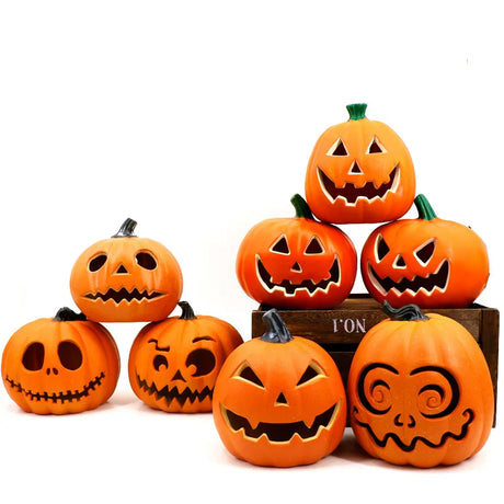 イベント・ハロウィングッズ｜LEDかぼちゃランタン3個セット