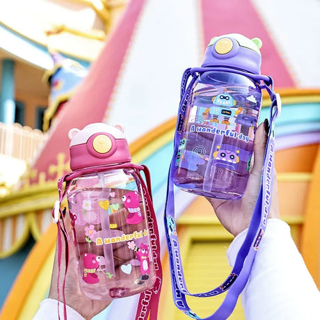|イベント・ノベルティ用品 | 子供用ストロー付きポータブルシッピーカップ | 650ml