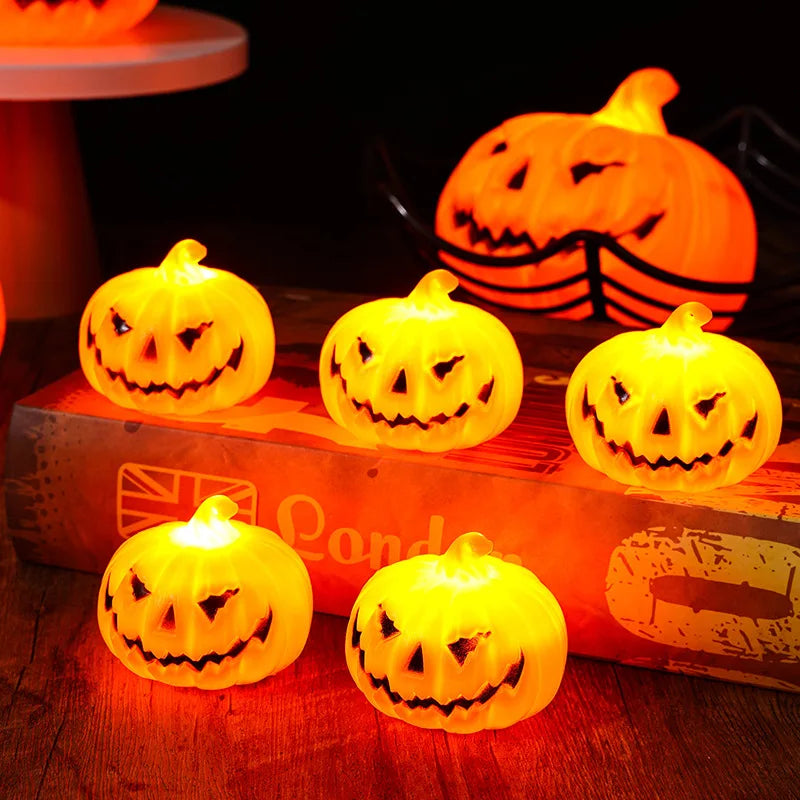 イベント・ハロウィングッズ｜パンプキン電子ランタンナイトライト