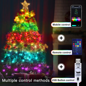 イベント・クリスマス装飾｜Bluetooth対応　LEDストリングライト(5m/10m/15m/20m)