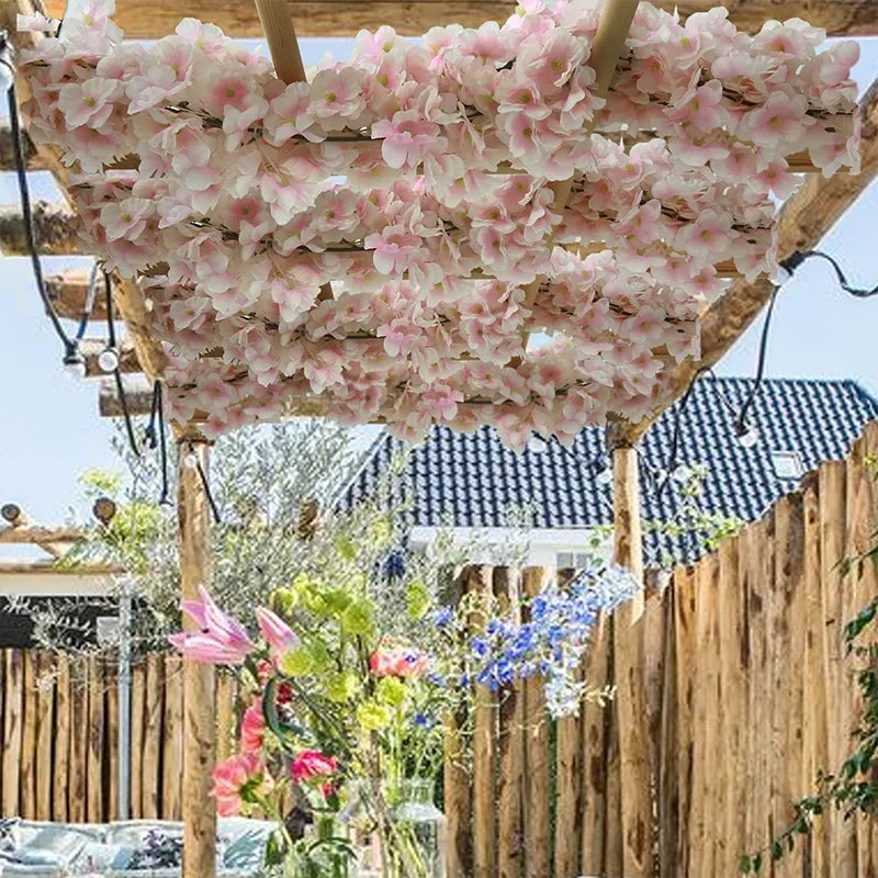 パーティー・インテリア装飾｜造花 桜ガーランド（1.8M/2.3M）