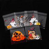 イベント・ハロウィングッズ｜6 in 1 セルフシール ギフトバッグ 50個セット