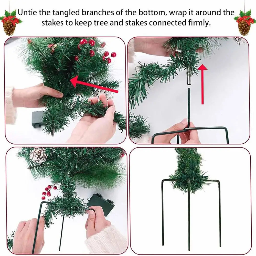 イベント・クリスマス装飾｜8モードライト付き 工クリスマスパインツリー