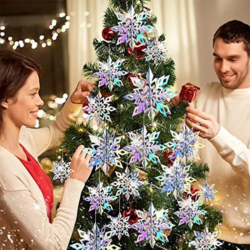 イベント・クリスマス装飾｜スノーフレーク オーナメントセット