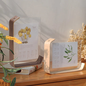 結婚式・インテリア装飾｜アクリル木製フォトフレーム 植物標本用